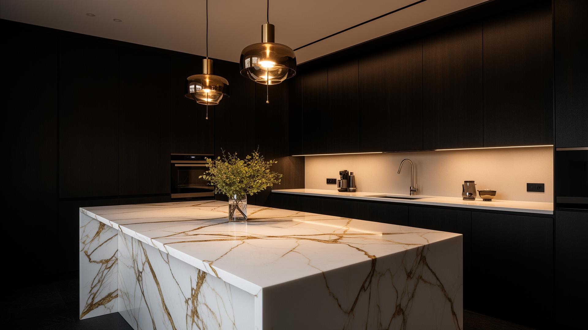 Premium stone countertop installation in Greater Boston